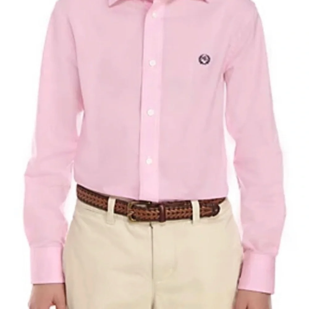 Ralph Lauren Kids Pink Button-Down Shirt